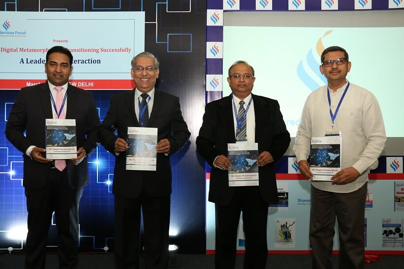 Leadership Interaction on 'The Digital Metamorphosis–Transitioning Successfully', held on March 4, 2017 at New Delhi