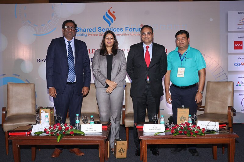 Panel Discussion on NEXT LEAP OF VALUE CREATION THROUGH INNOVATIVE PRACTICES IN FINANCE SHARED SERVICES