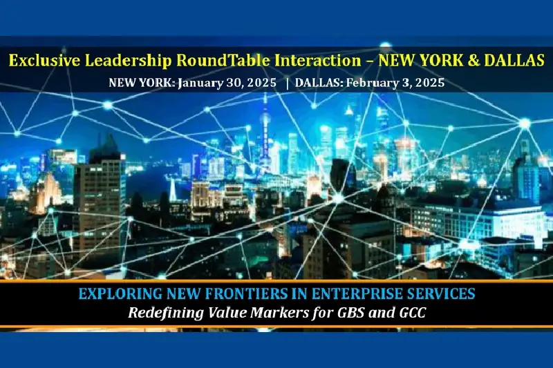 Exclusive Leadership RoundTable Interaction NEW YORK & DALLAS